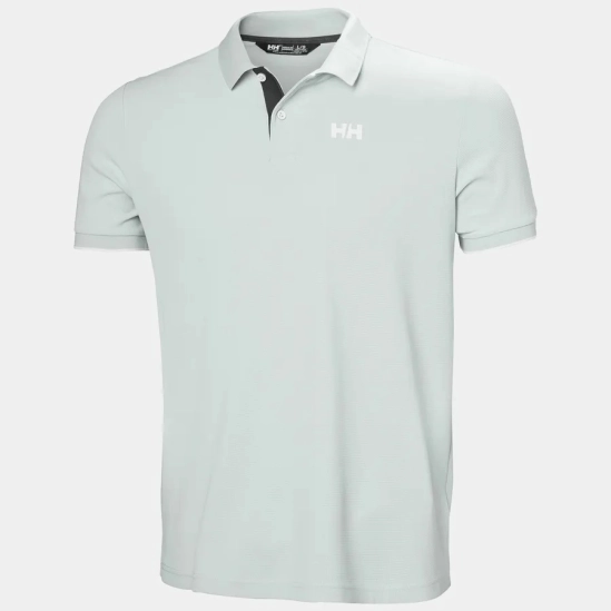 Helly Hansen Ocean Polo 2.0 Green mist pánské tričko