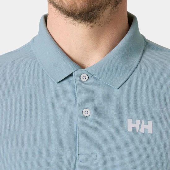 Helly Hansen Ocean Polo 2.0 windy blue pánské tričko