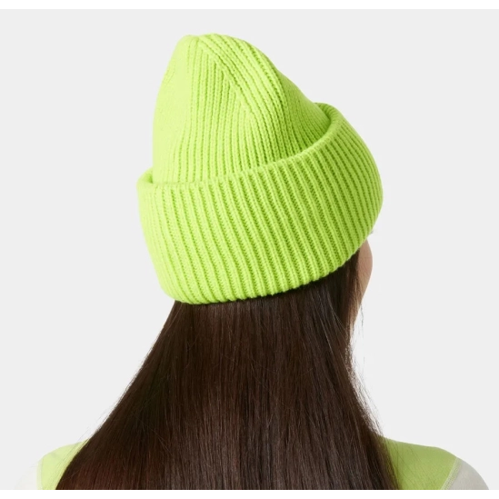 Helly Hansen Rib Beanie Luminous green čepice
