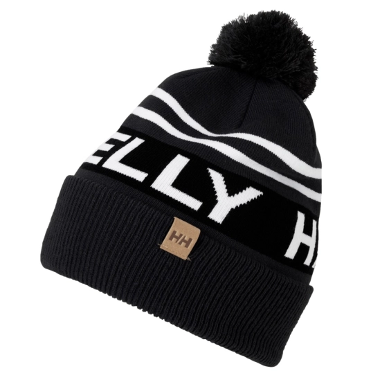 Helly Hansen Ridgeline Beanie Ebony čepice s bambulí
