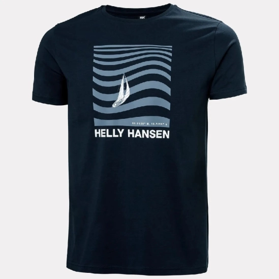 Helly Hansen Shoreline T-shirt 3.0 navy pánské tričko