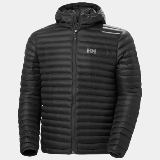 Helly Hansen Sirdal Hooded Insulated Jacket Black pánská bunda