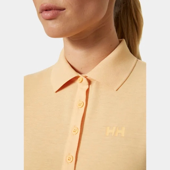 Helly Hansen Siren Quick-Dry Polo Miami peach dámské tričko