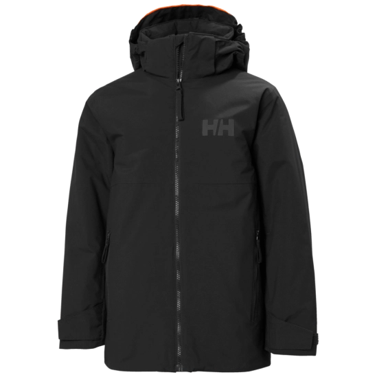 Helly Hansen Traverse Jacket JR Black dětská lyžařská bunda