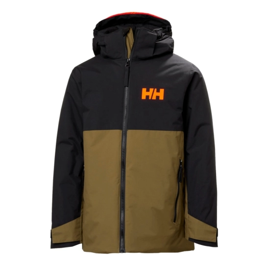 Helly Hansen Traverse Jacket JR Sepia dětská lyžařská bunda