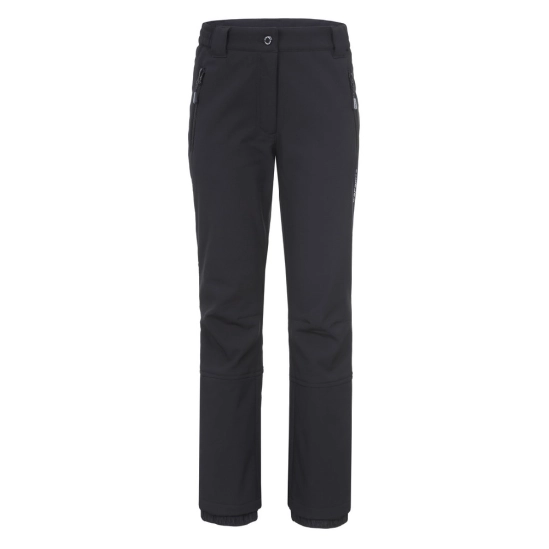 Icepeak RIKSU JR black dětské softshellové kalhoty