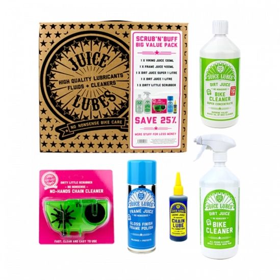 Juice Lubes Scrub and Buff pack servisní balíček