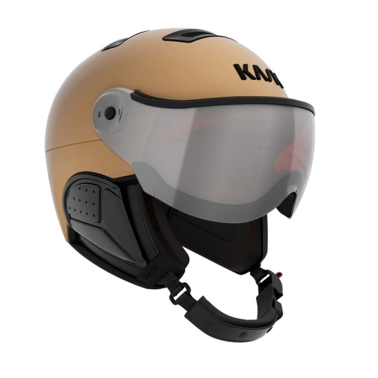 KASK Treasure Piuma R Visor helma Gold/dark mirror