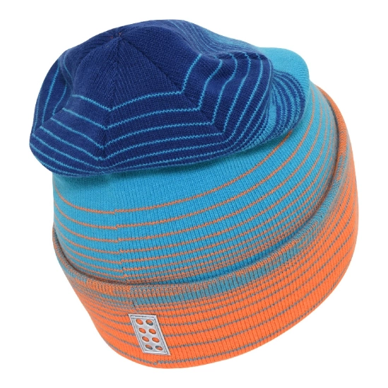Lego Wear AORAI 706 Neon orange/blue dětská čepice