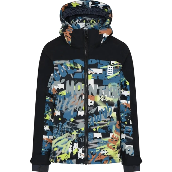 Lego Wear JESTED 700 - 523 Dusty blue dětská lyžařská bunda