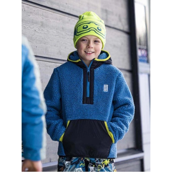 Lego Wear SKY 710 Sherpa fleece pullover Dusty blue