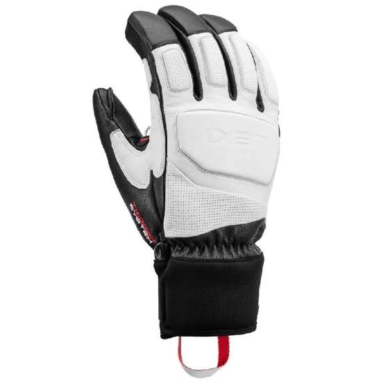 Leki Griffin Prime 3D white-black-graphite lyžařské rukavice