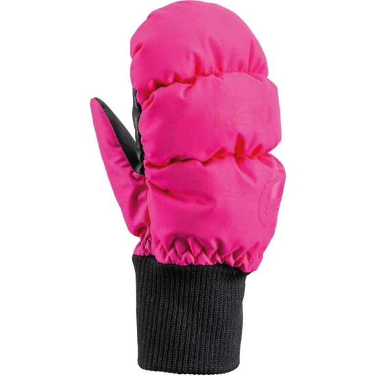 Leki Little Eskimo Mitt Short pink dětské palčáky