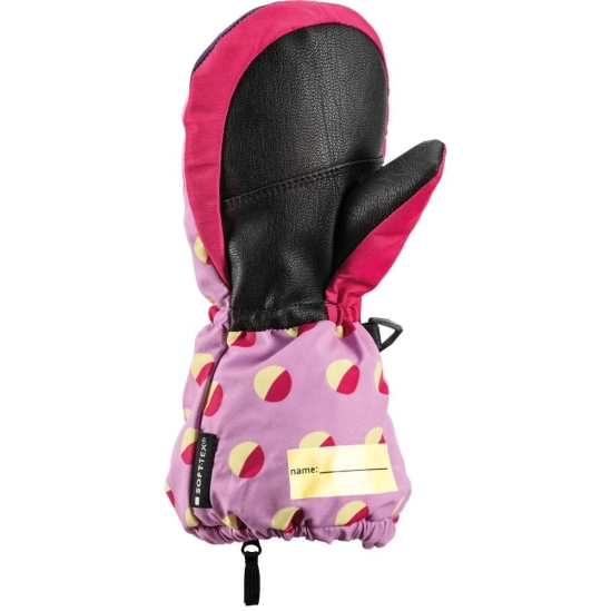 Leki Little Paw Mitt Long orchid-berry-frozen yellow dětské palčáky