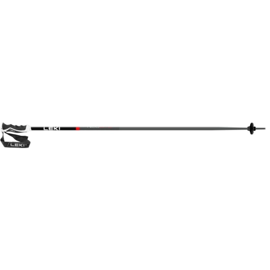 LEKI Neolite dark anthracite-bright red-black lyžařské hůlky