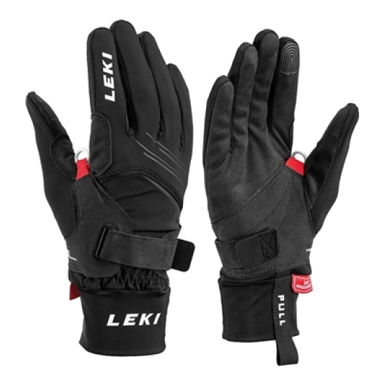 Leki Nordic Course Shark black rukavice na běžky