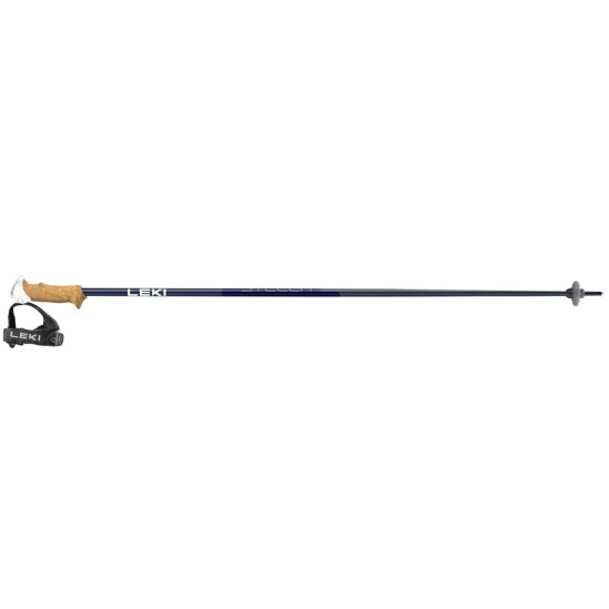 Leki Stella S midnightblue dark metallic-white-whitegold lyžařské hůlky