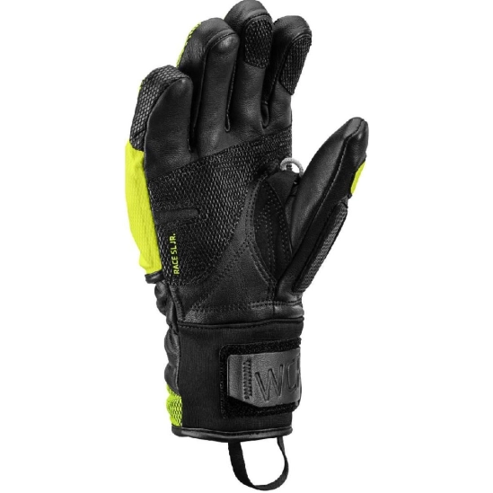 Leki WCR Venom 3D Junior black-ice lemon lyžařské rukavice