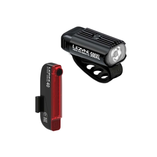 Lezyne Hecto Drive 500XL / Stick+ Pair sada světel
