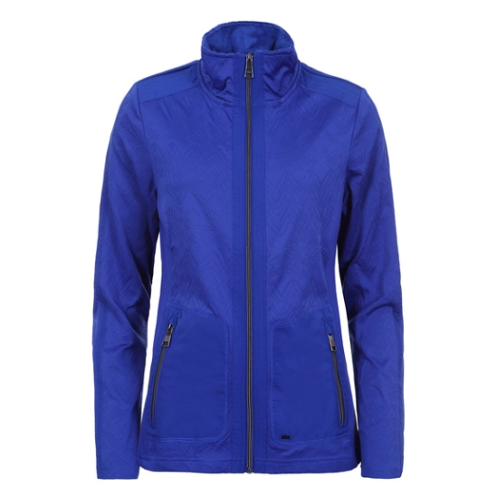 Luhta HAARLA W blue midlayer dámská mikina