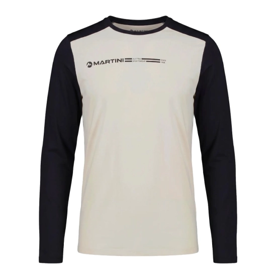 Martini Original Amp LS Shirt M off white-black pánské triko