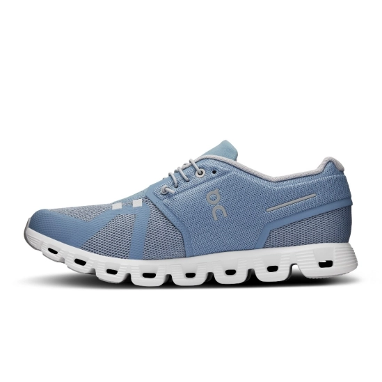 On Cloud 5 Chambray/White pánské volnočasové boty