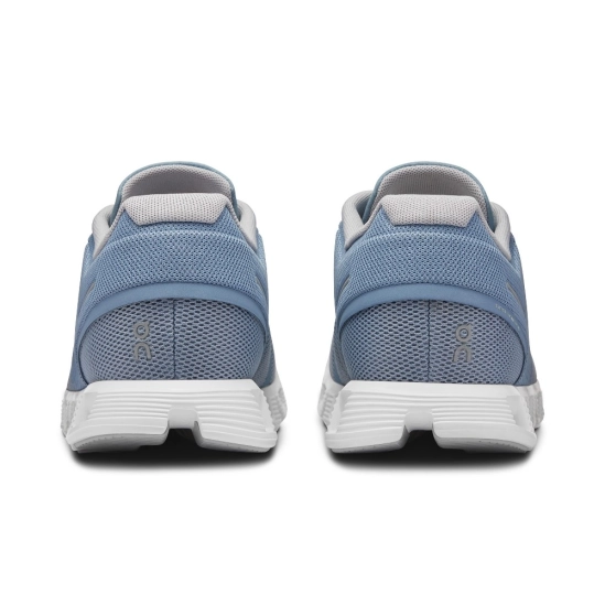 On Cloud 5 Chambray/White pánské volnočasové boty