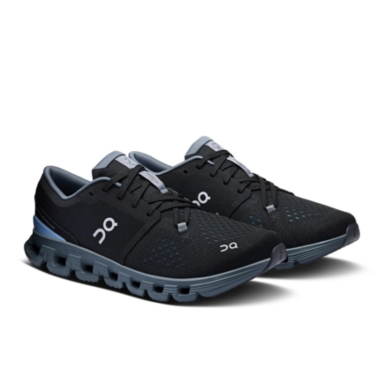 On Cloud X 4 Black/Chambray pánské sportovní boty