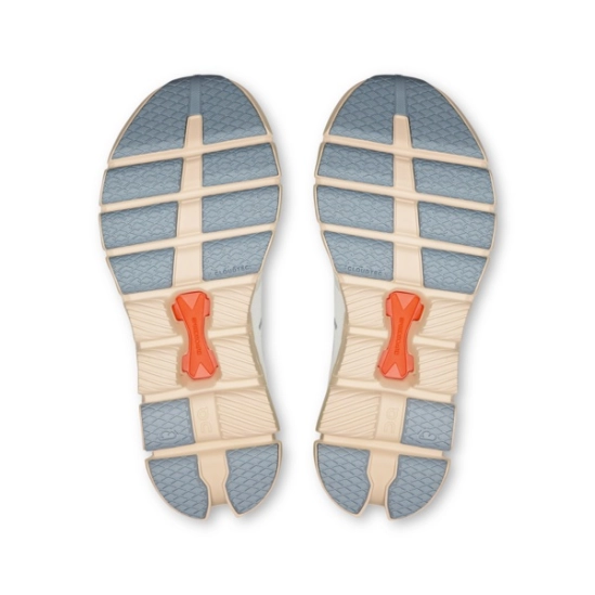 On Cloud X 4 Ivory/Salmon dámské sportovní boty