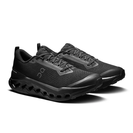 On Cloudsurfer Trail 2 black/eclipse pánské trailové boty