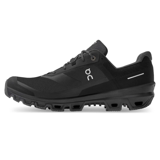 On Cloudventure Waterproof 2 Black dámské outdoorové boty