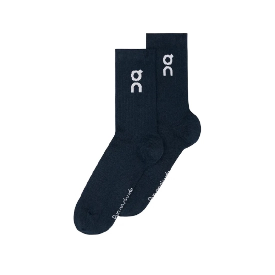 On Logo Sock High 3-pack navy sada ponožek