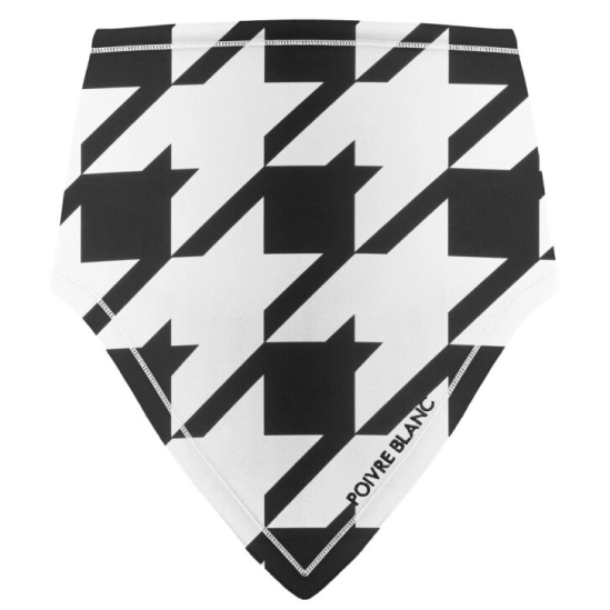 Poivre Blanc Neck Warmer Check black dámský nákrčník