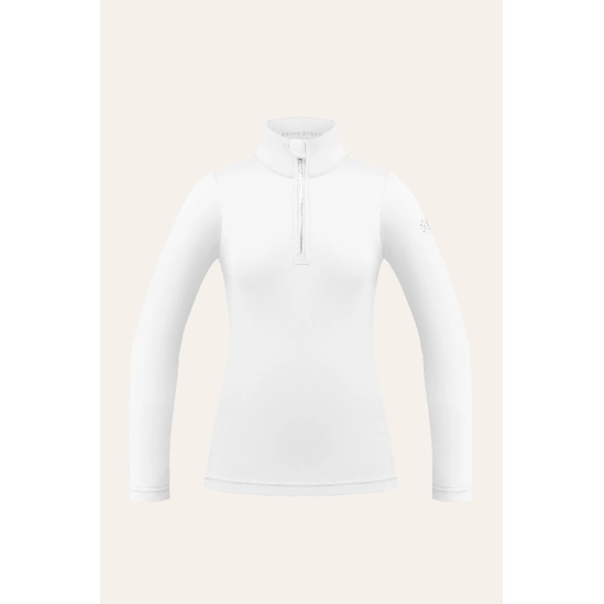 Poivre Blanc Base layer shirt white dámský rolák