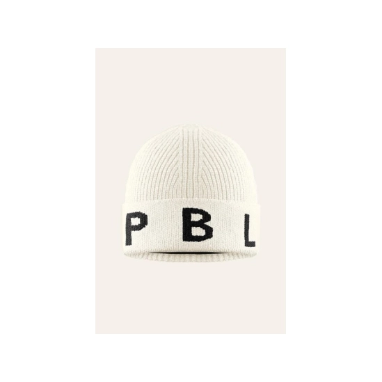 Poivre Blanc Women Knit Beanie white čepice