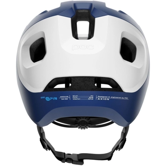 POC Axion SPIN Lead blue matt cyklistická helma