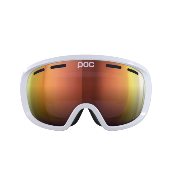 POC Fovea Hydrogen white/Partly Sunny Orange lyžařské brýle