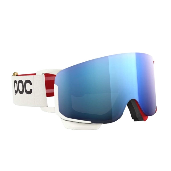 POC Nexal Mid Rouge-Blanc/Partly Sunny Blue lyžařské brýle