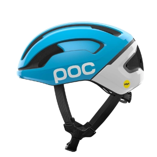 POC Omne Beacon MIPS Kyanite Blue/Hydrogen White helma se zadním světlem