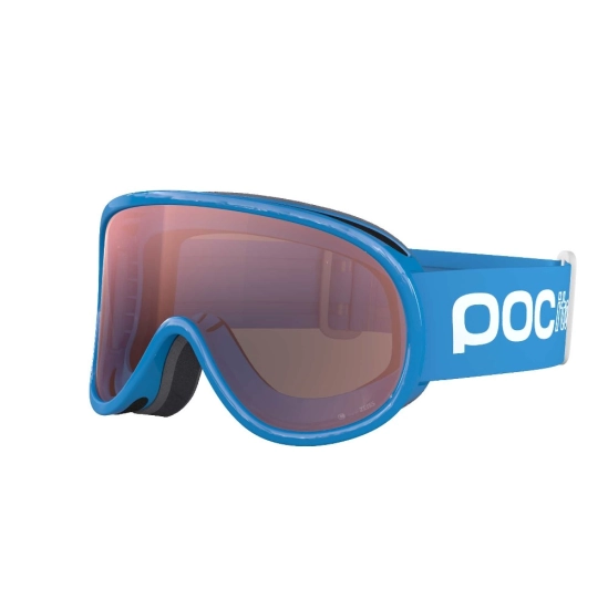 POCito RETINA Fluorescent blue dětské lyžařské brýle