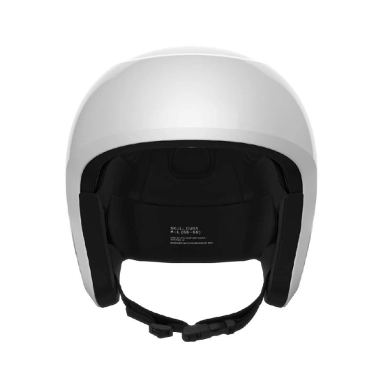 POC Skull Dura JR Blixten White závodní lyžařská helma
