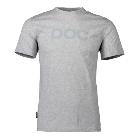 Poc TEE Grey melange triko s krátkým rukávem