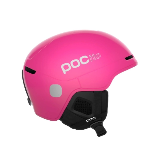 POCito OBEX Mips Fluorescent pink dětská lyžařská helma