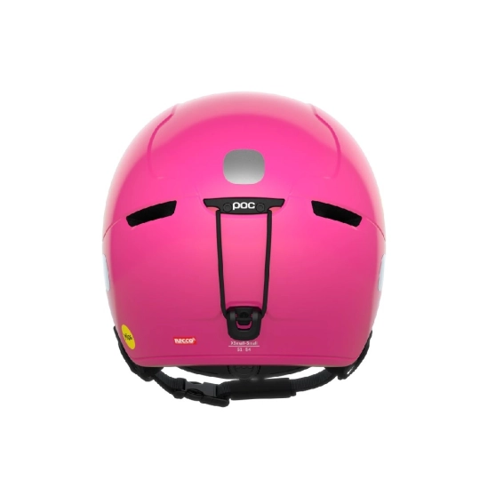 POCito OBEX Mips Fluorescent pink dětská lyžařská helma