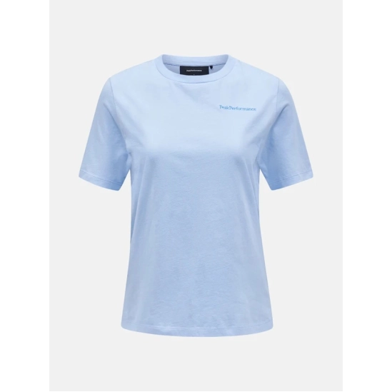 Peak Performance Original Small Logo Tee W Amity Blue tričko