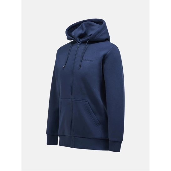Peak Performance Original Small Logo Zip M Blue shadow mikina