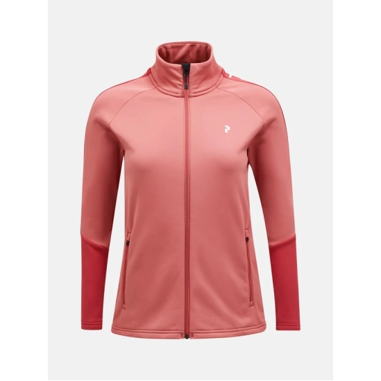 Peak Performance Rider Zip Jacket W Trek pink/softer red dámská bunda