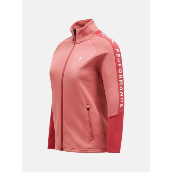 Peak Performance Rider Zip Jacket W Trek pink/softer red dámská bunda