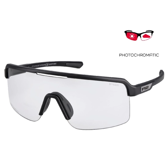 R2 BOOST Black matt Photochromatic sportovní brýle