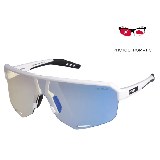 R2 FLUKE White Photochromatic sportovní sluneční brýle